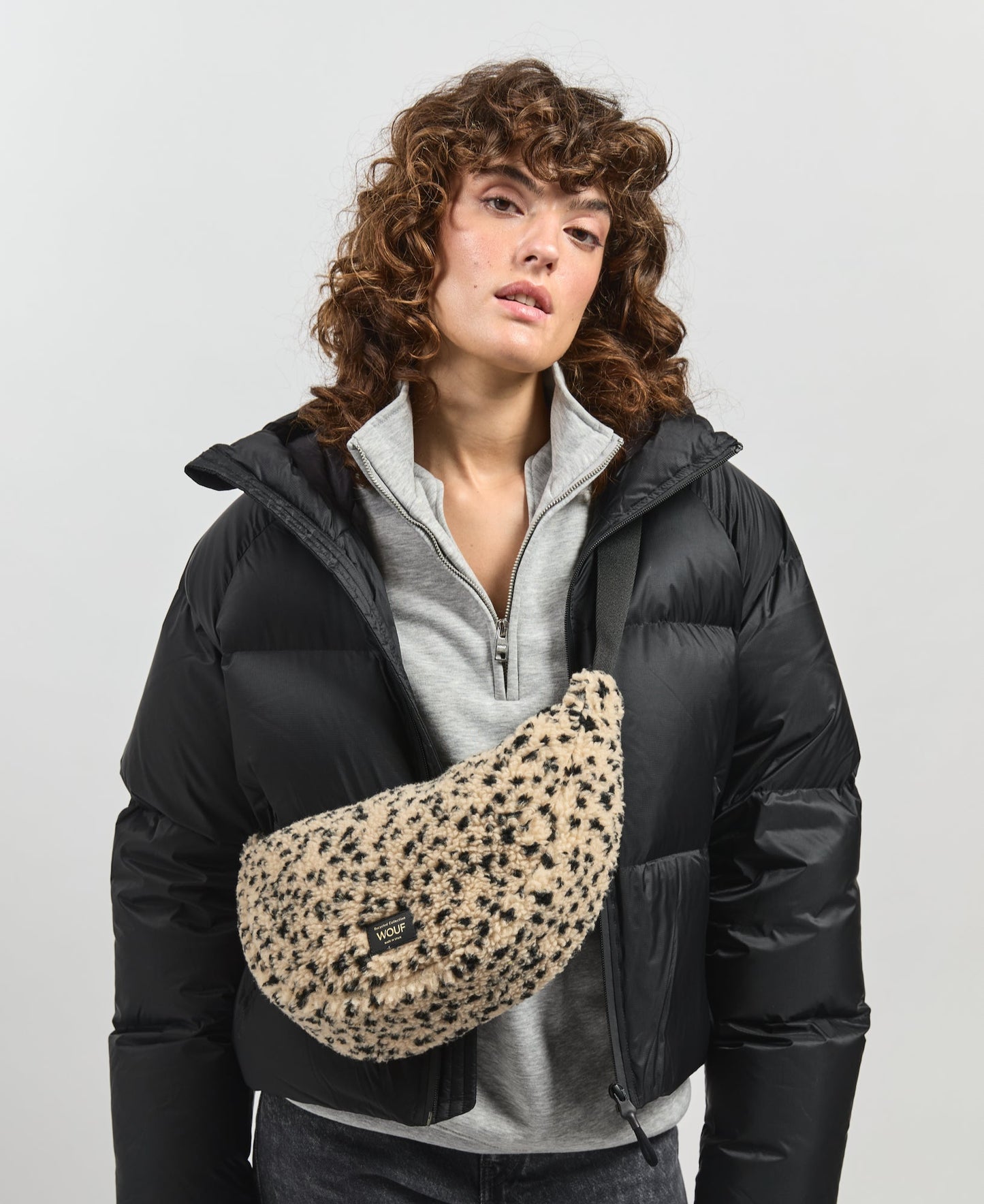 Banane en matières recyclées | motifs "clem crossbody bag"