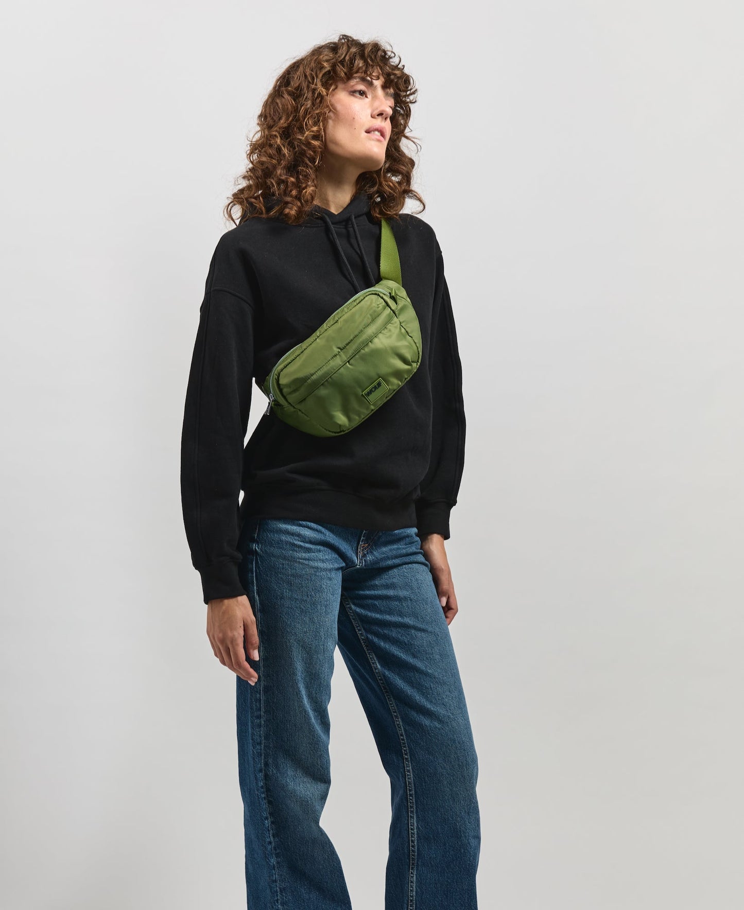 banane en matières recyclées | vert "dublin waistbag"