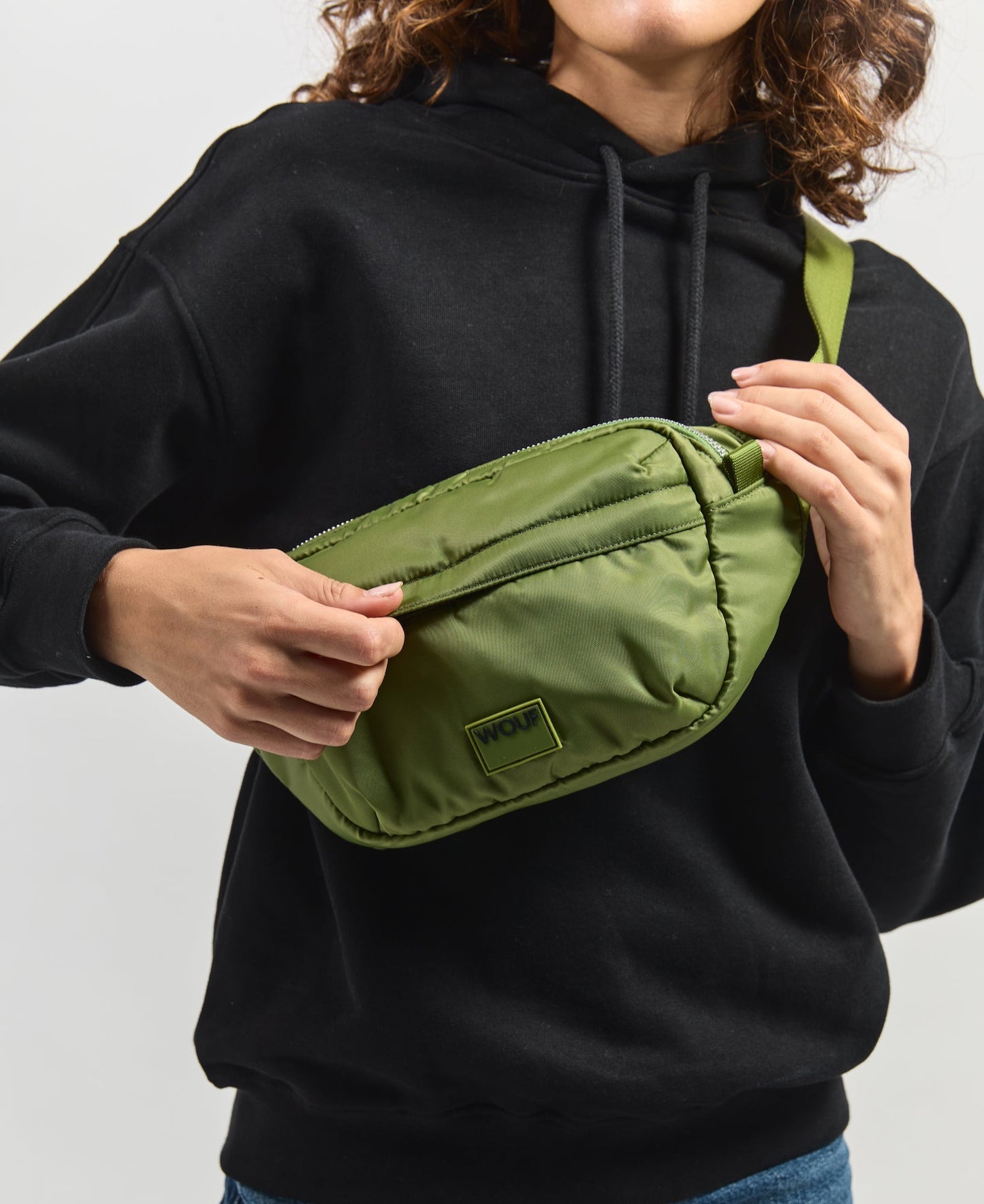 banane en matières recyclées | vert "dublin waistbag"