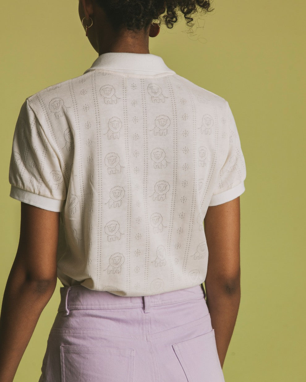 Polo écru en tencel et coton bio - Luangwa
