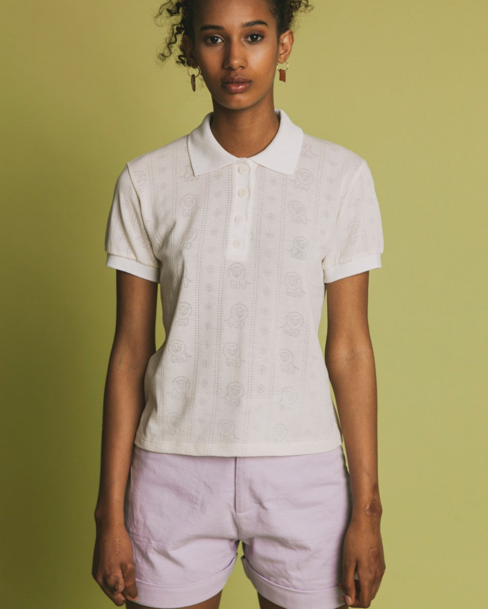 Polo écru en tencel et coton bio - Luangwa