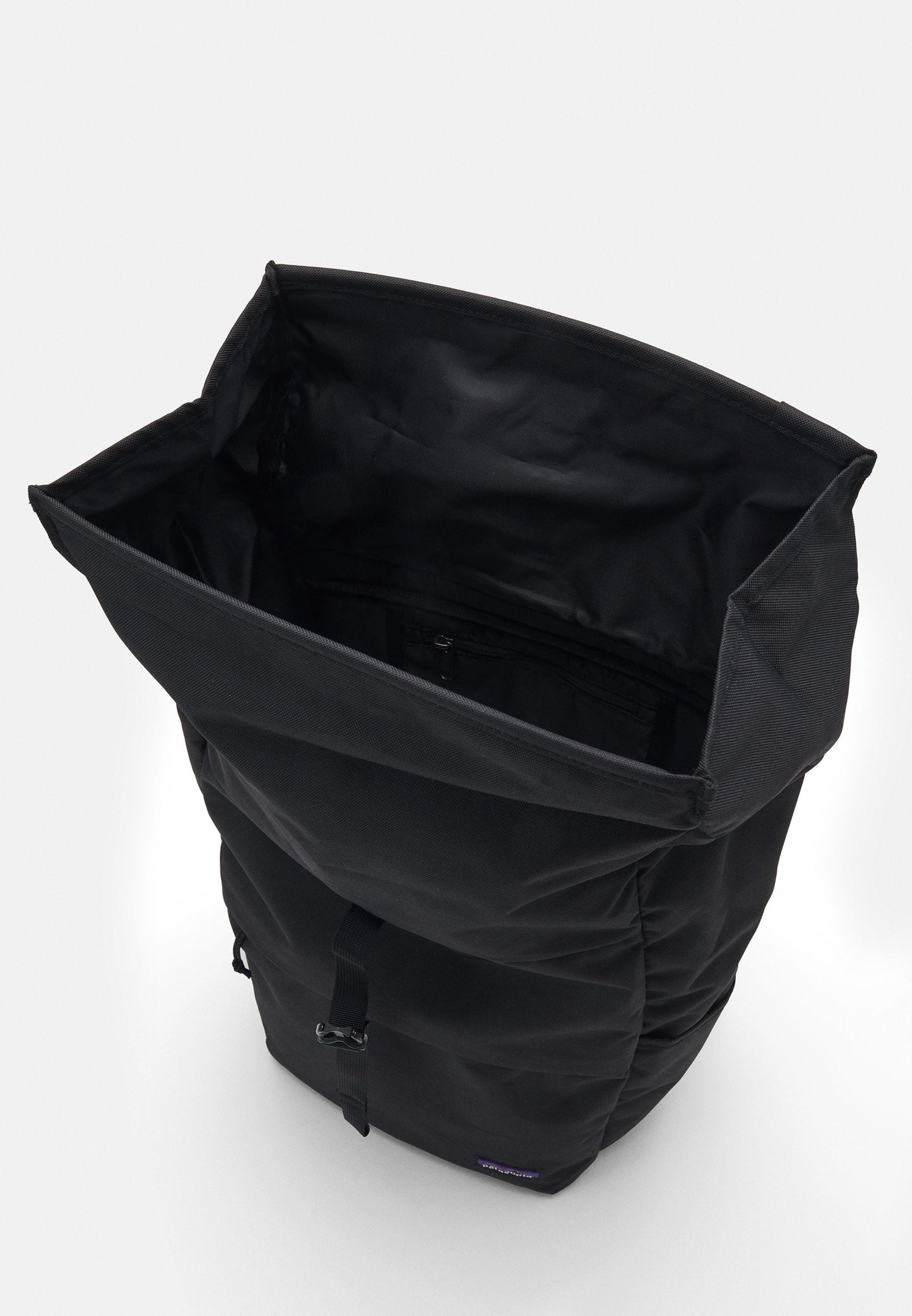 Sac à dos noir en matières recyclées - arbor roll top pack black