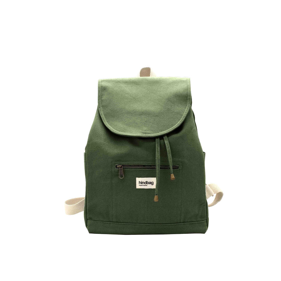 Sac à dos en coton bio | Olive "eliot olive"