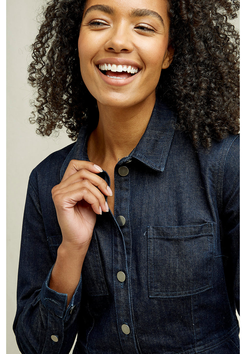 Robe jean en coton bio - emmanuelle