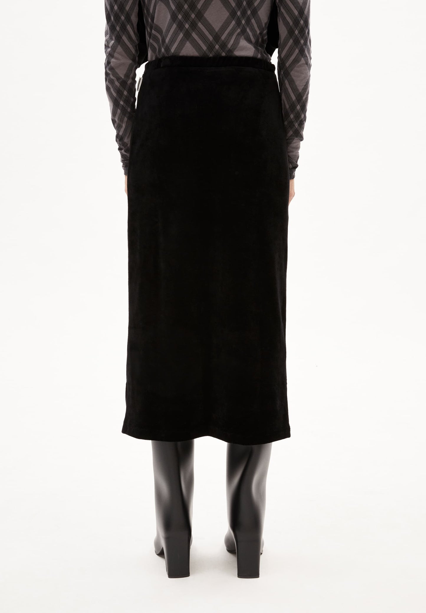 Jupe en tencel® (procédé lyocell) | noir "emolgaa - black"