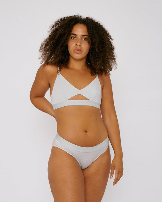 Soutien-gorge bleu ciel en tencel - cloudy blue