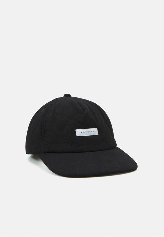 Casquette souple noire en matière recyclée -  recycled floppy cap black