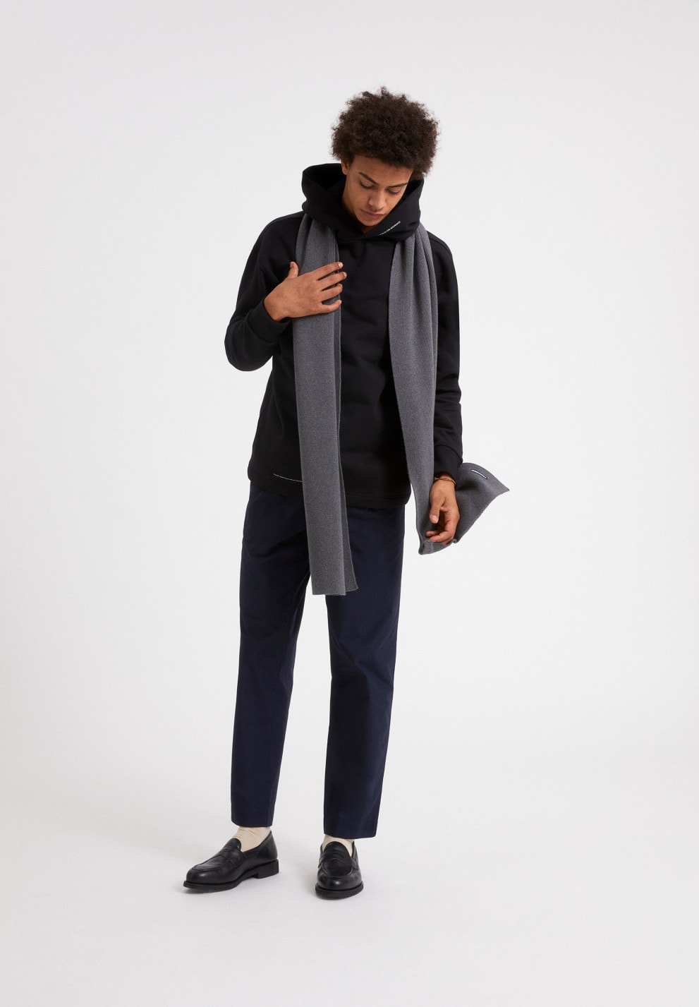 Jupe en jean brut en coton bio - aava ra