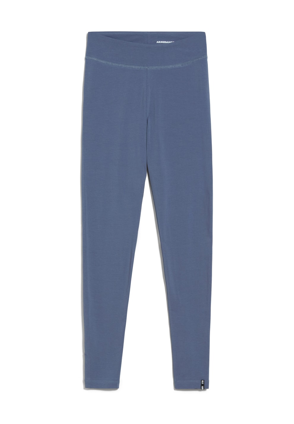 Legging bleu ciel en coton bio - Faribaa logo shadow blue