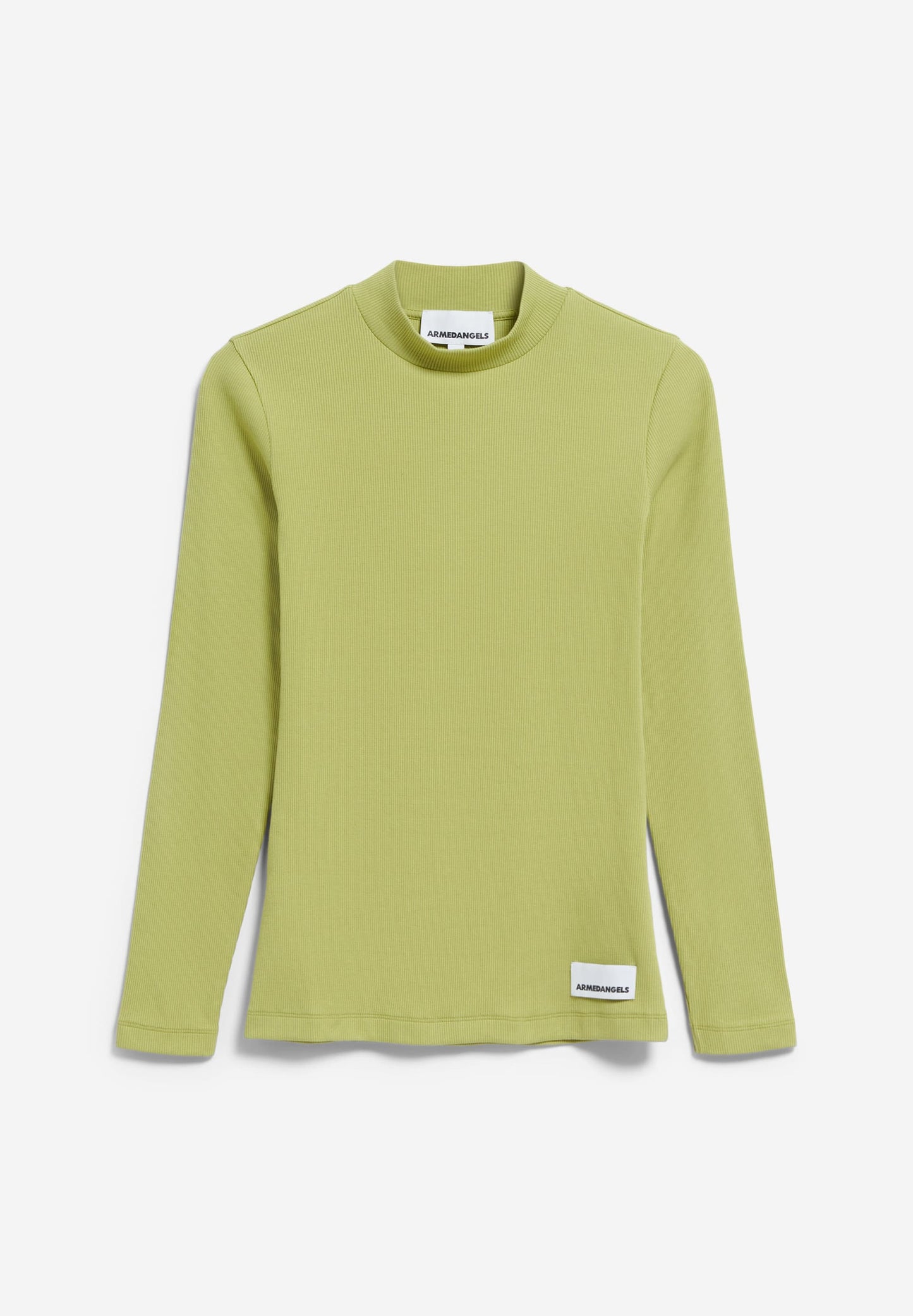T-shirt manches longues en coton bio | vert "fatimaara - new moss"