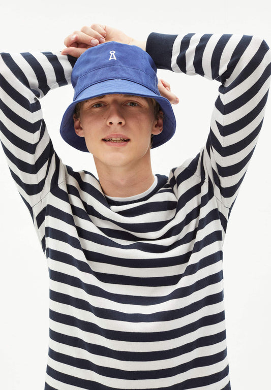 Bob bleu indigo en coton bio - fjaarn heritage