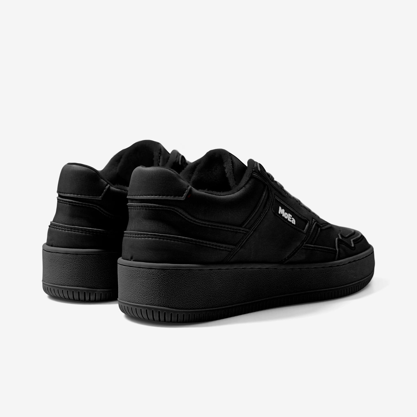 Baskets vegan en simili-cuir végétal | noir "gen 1 grape full black"