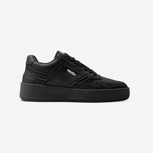 Baskets vegan en simili-cuir végétal | noir "gen 1 grape full black"