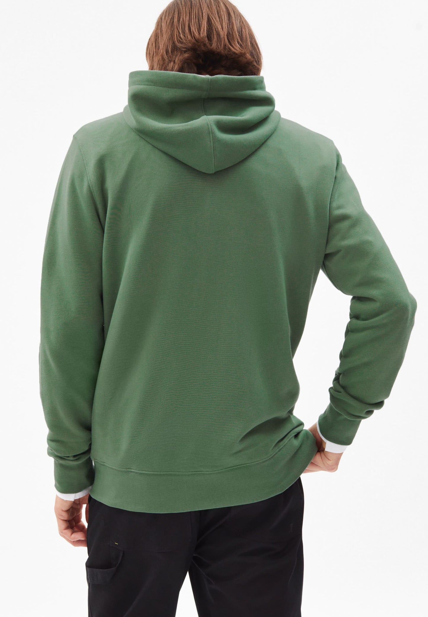 Veste zippée verte en coton bio - Gaaston comfort myrtales