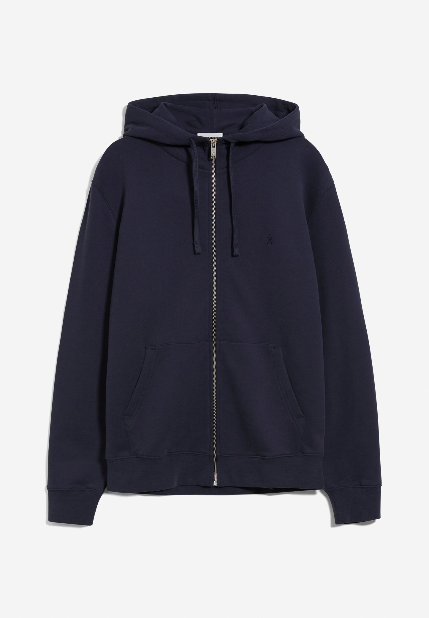 Veste zippée bleu marine en coton bio - Gaaston comfort night sky