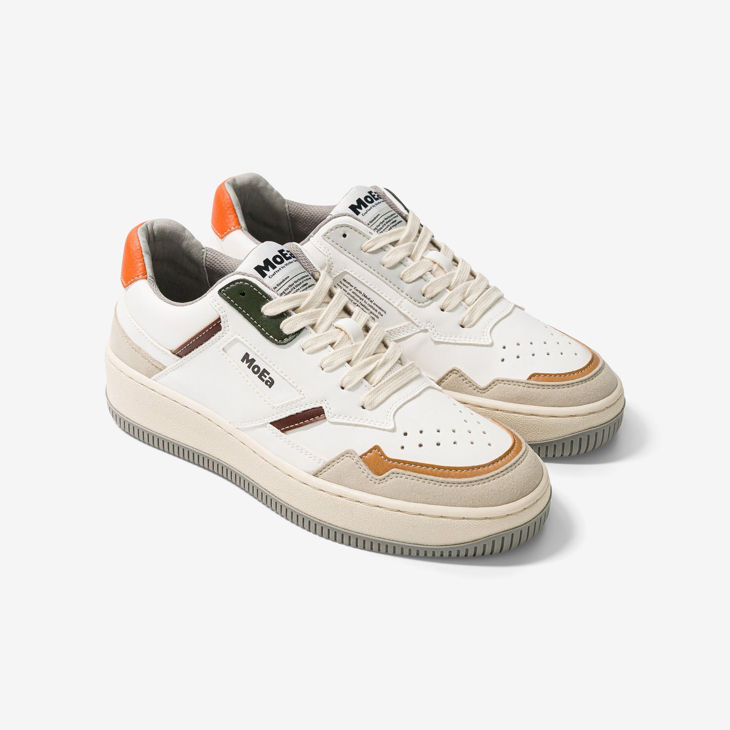 Baskets vegan en matière végétale | orange "gen1 all in pumpkin"