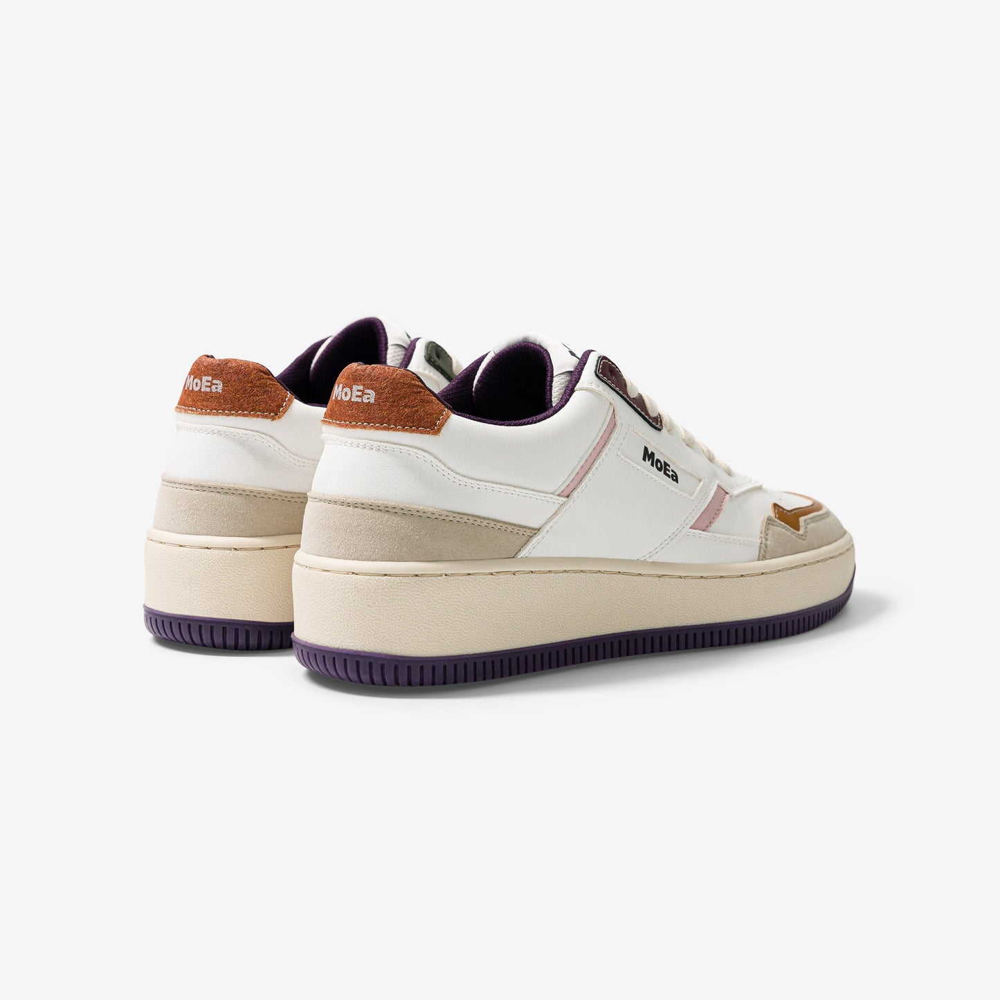 baskets vegan en matière recyclée | prune "gen1 all in purple"