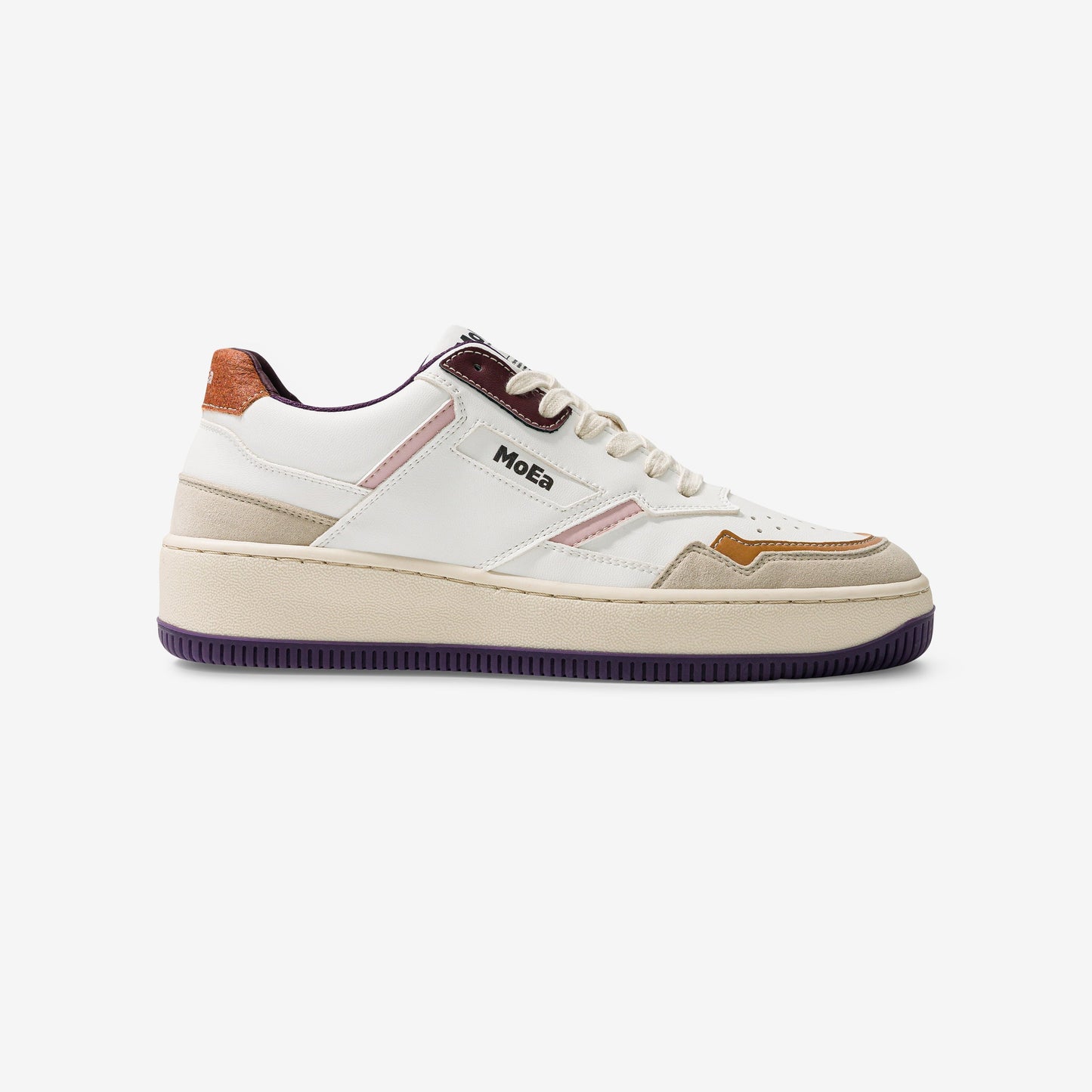 baskets vegan en matière recyclée | prune "gen1 all in purple"