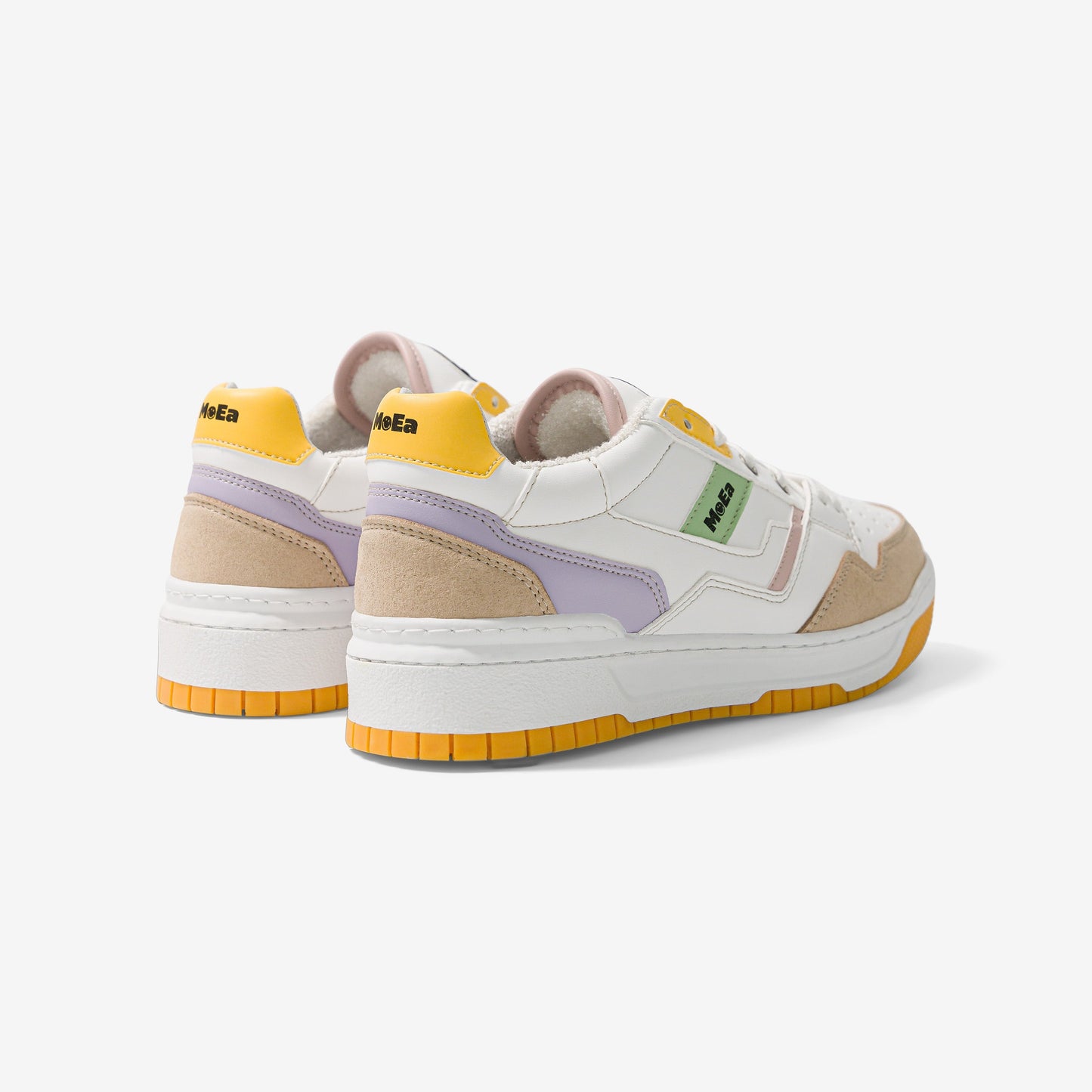 Baskets vegan en matière végétale | pastel "gen2 smiley x moea pastel drop"