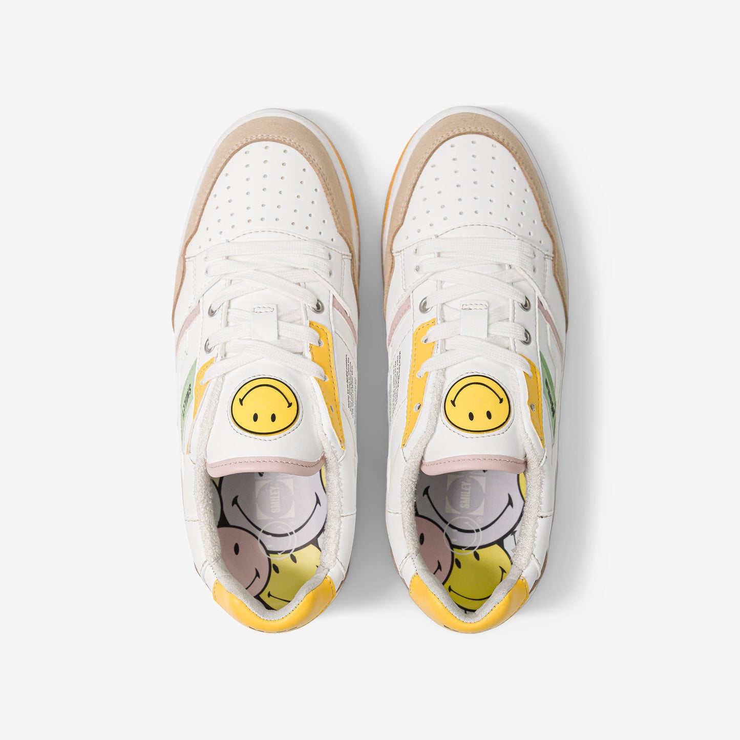 Baskets vegan en matière végétale | pastel "gen2 smiley x moea pastel drop"