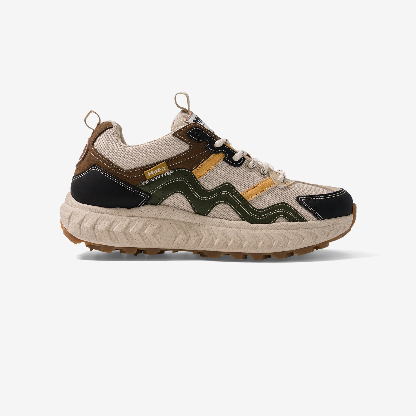 Baskets vegan | multicolore "gen7 - cactus x pineapple - green yellow"