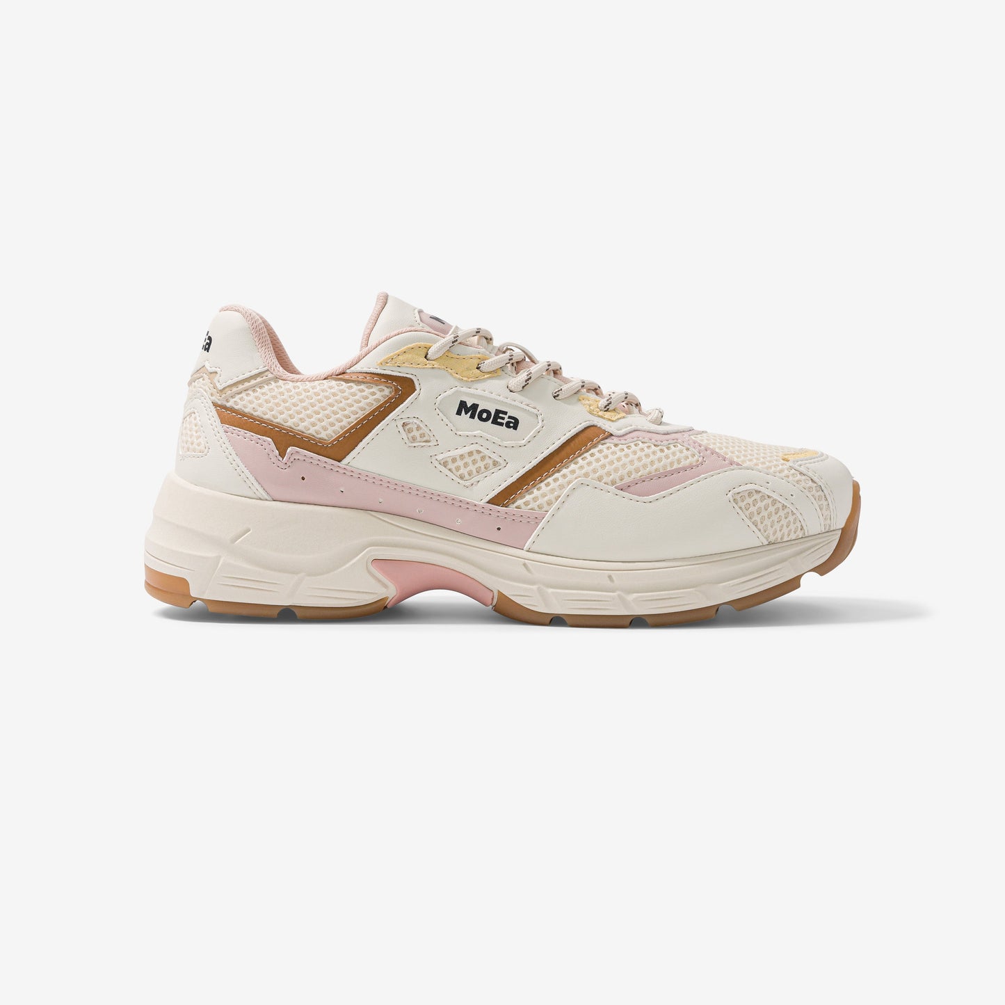 Baskets vegan | Gen8 - corn x pineapple - brown yellow - camel & pink