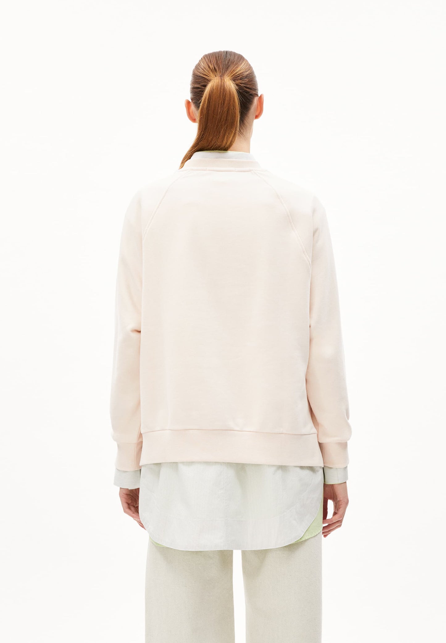 Sweat ample en coton bio | écru "giovannaa undyed"