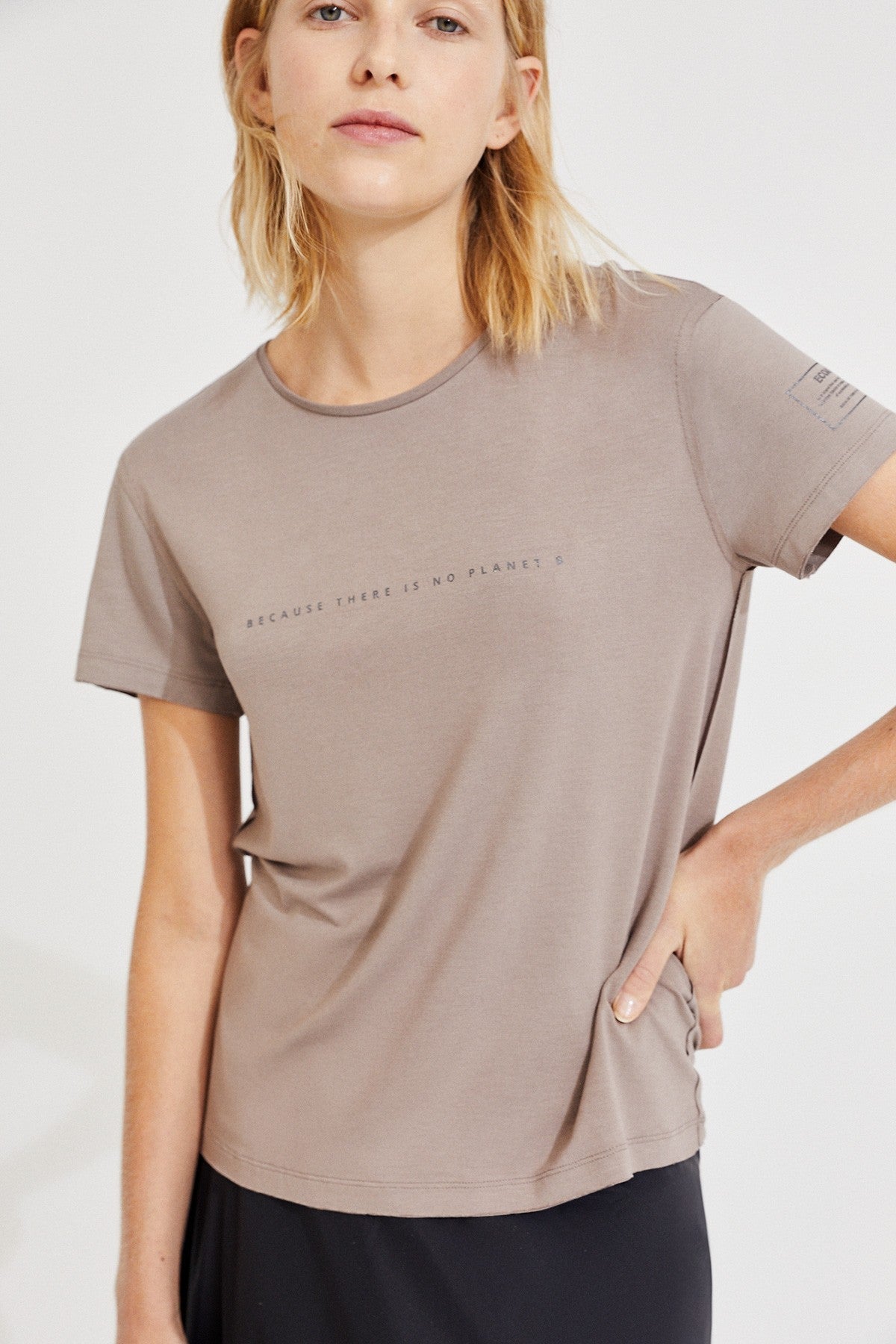 T-shirt taupe en lenzing - GOING