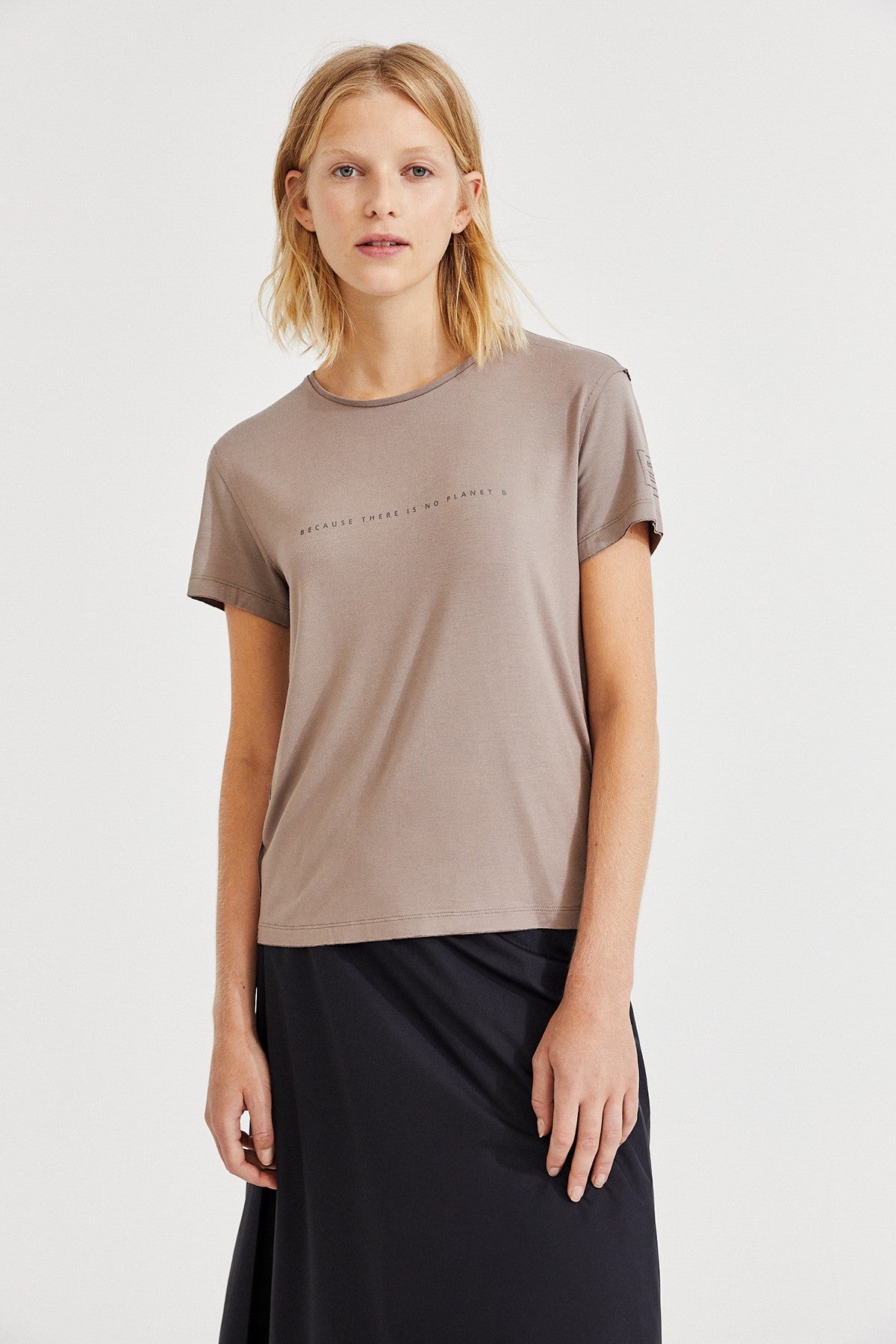 T-shirt taupe en lenzing - GOING