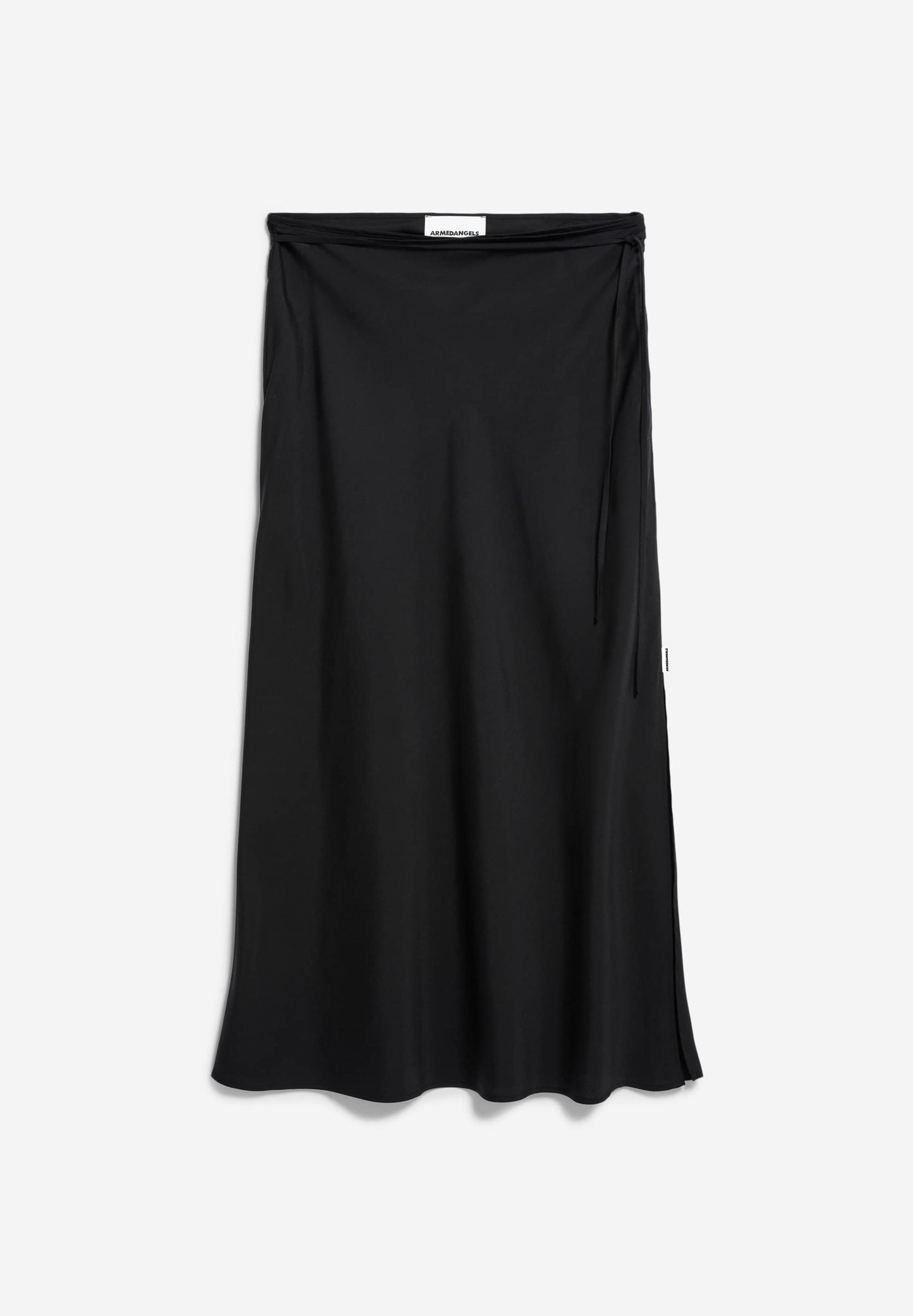 Jupe longue en tencel | noir "graatia black"