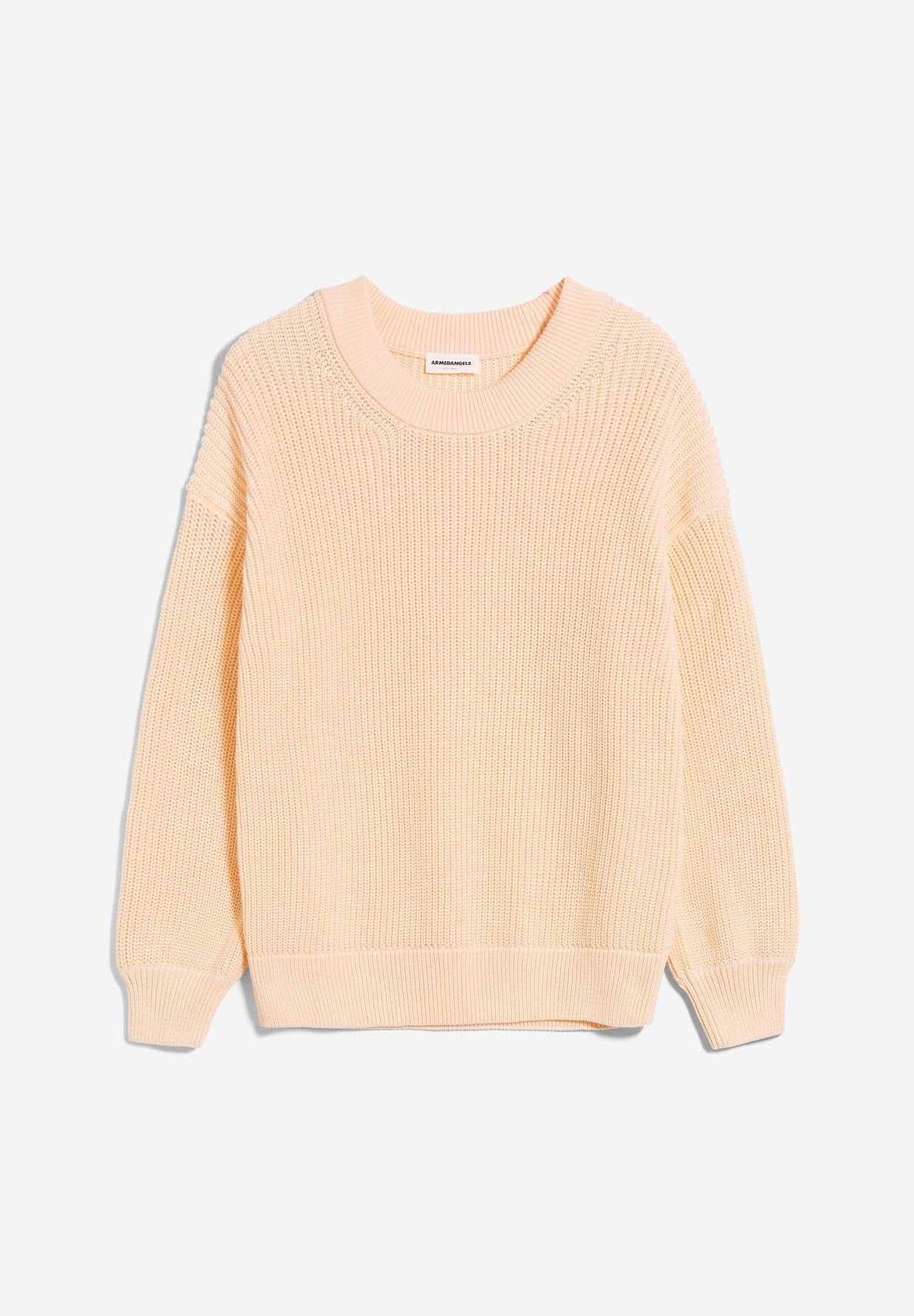 Pull loose saumon en coton bio - haayle compact light pompero