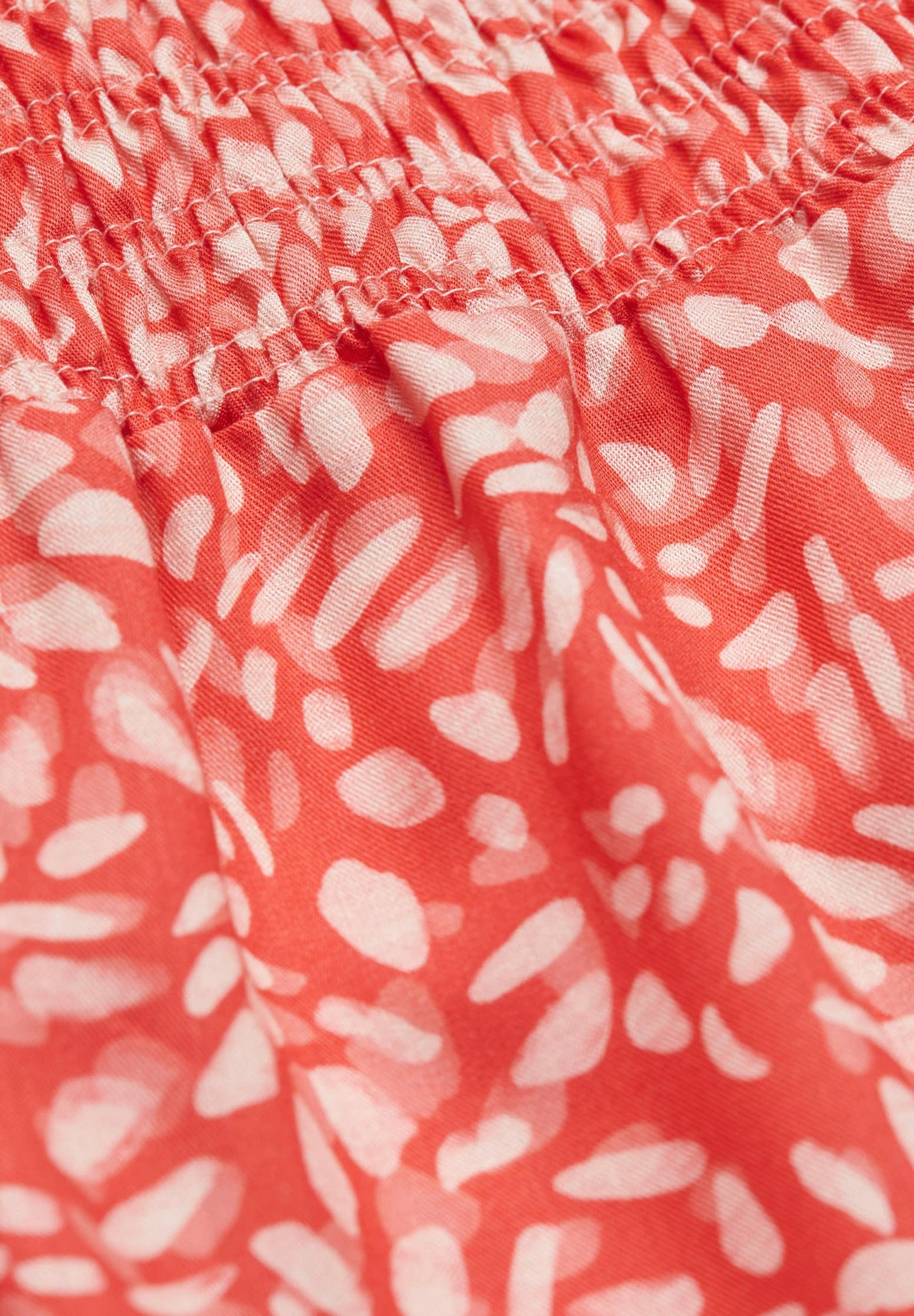 Robe longue à motifs en tencel - helinaa water dots hibiscus