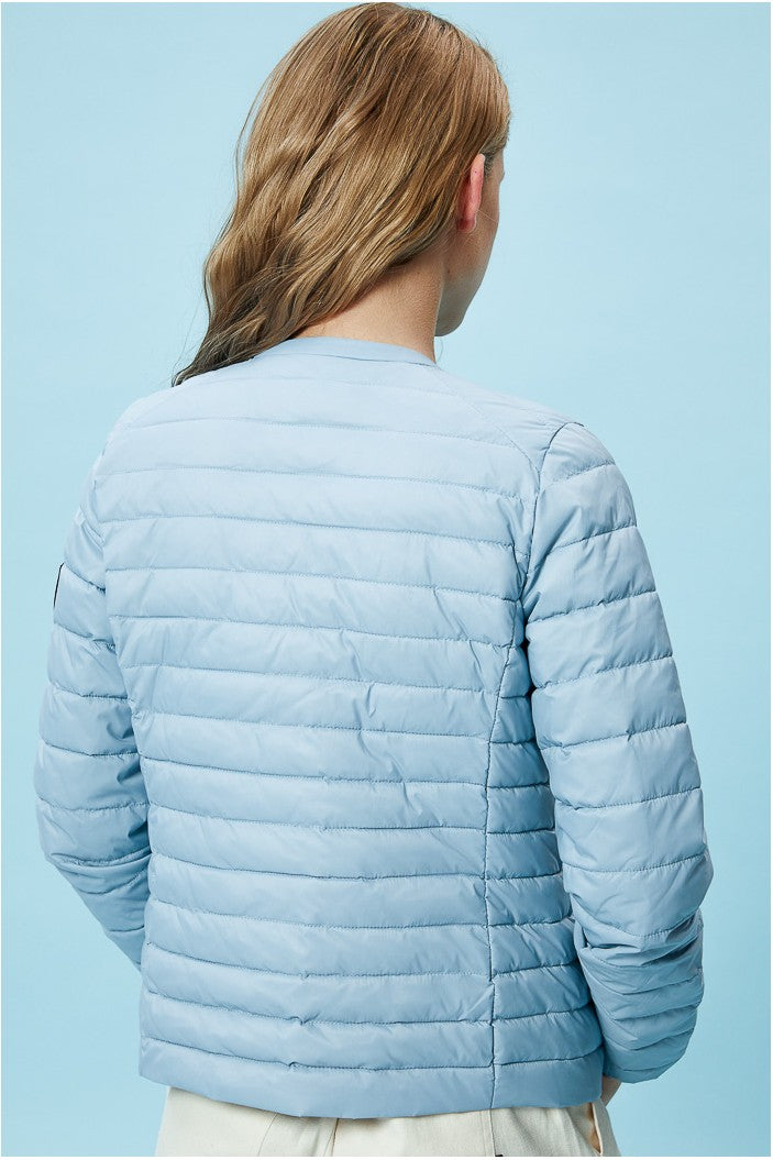 Doudoune bleu clair en nylon recyclé - Usuahia