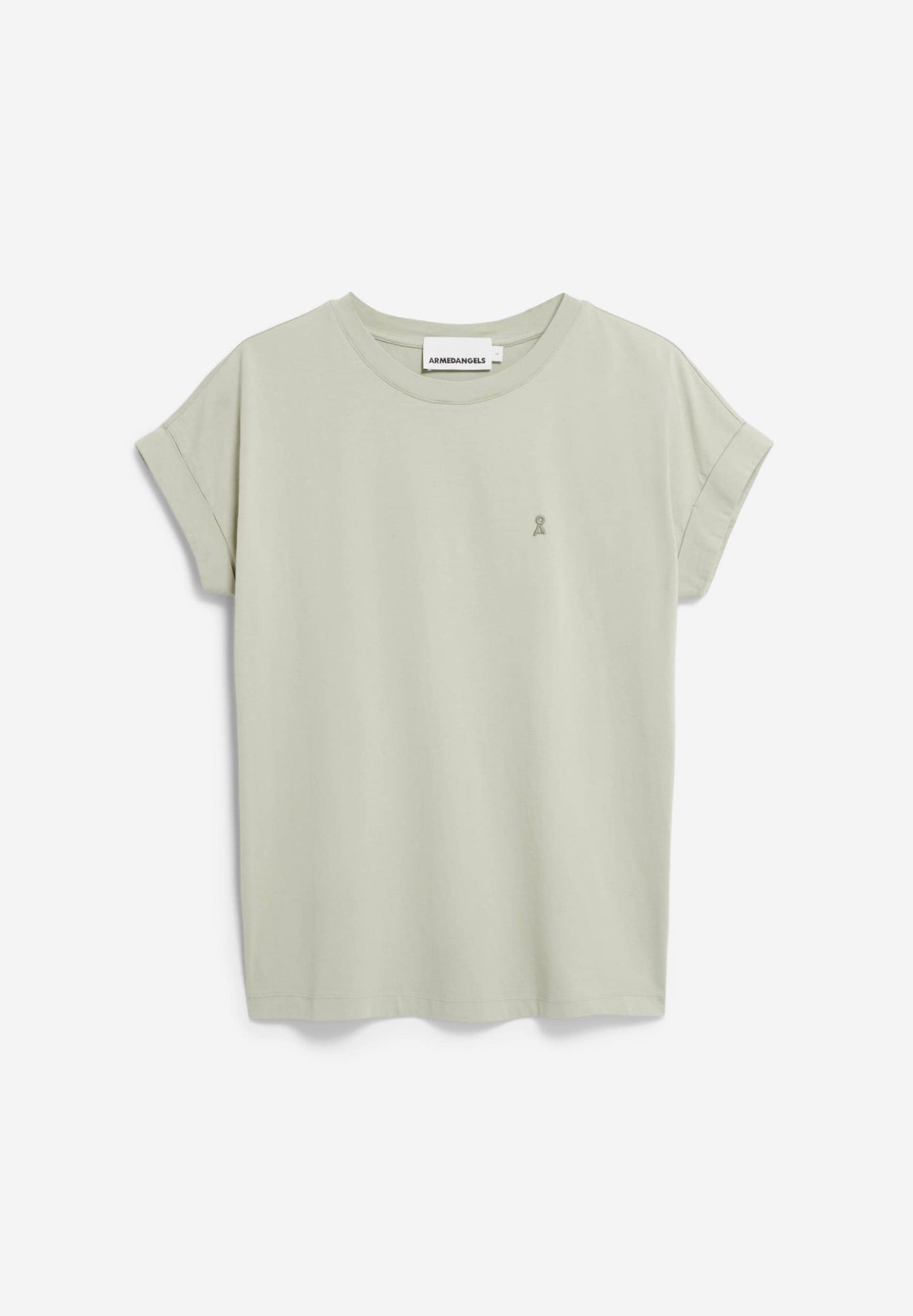 T-shirt en coton biologique | vert "Idaara - seagreen"