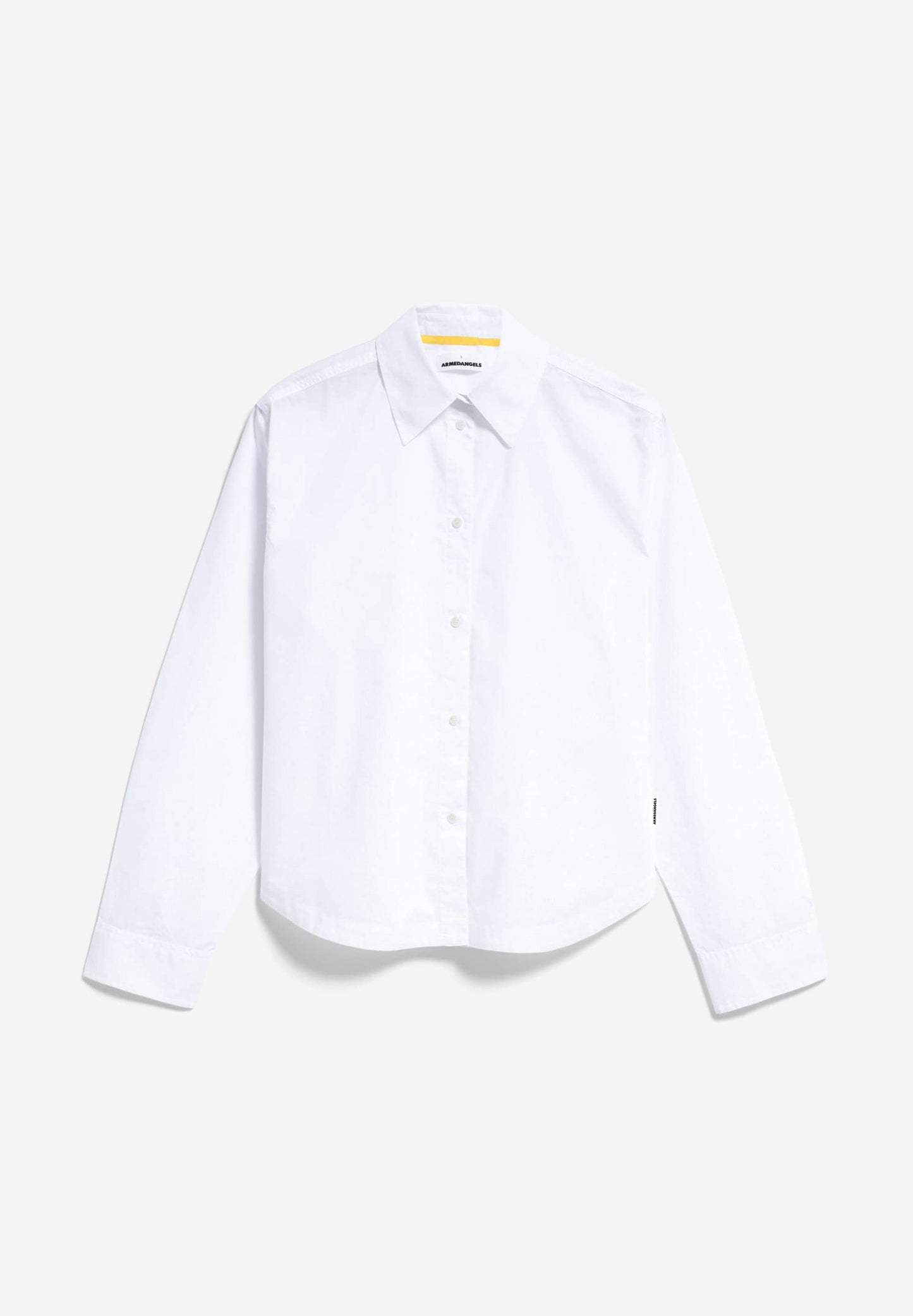 Chemise en coton bio | blanc "ilmaani white"