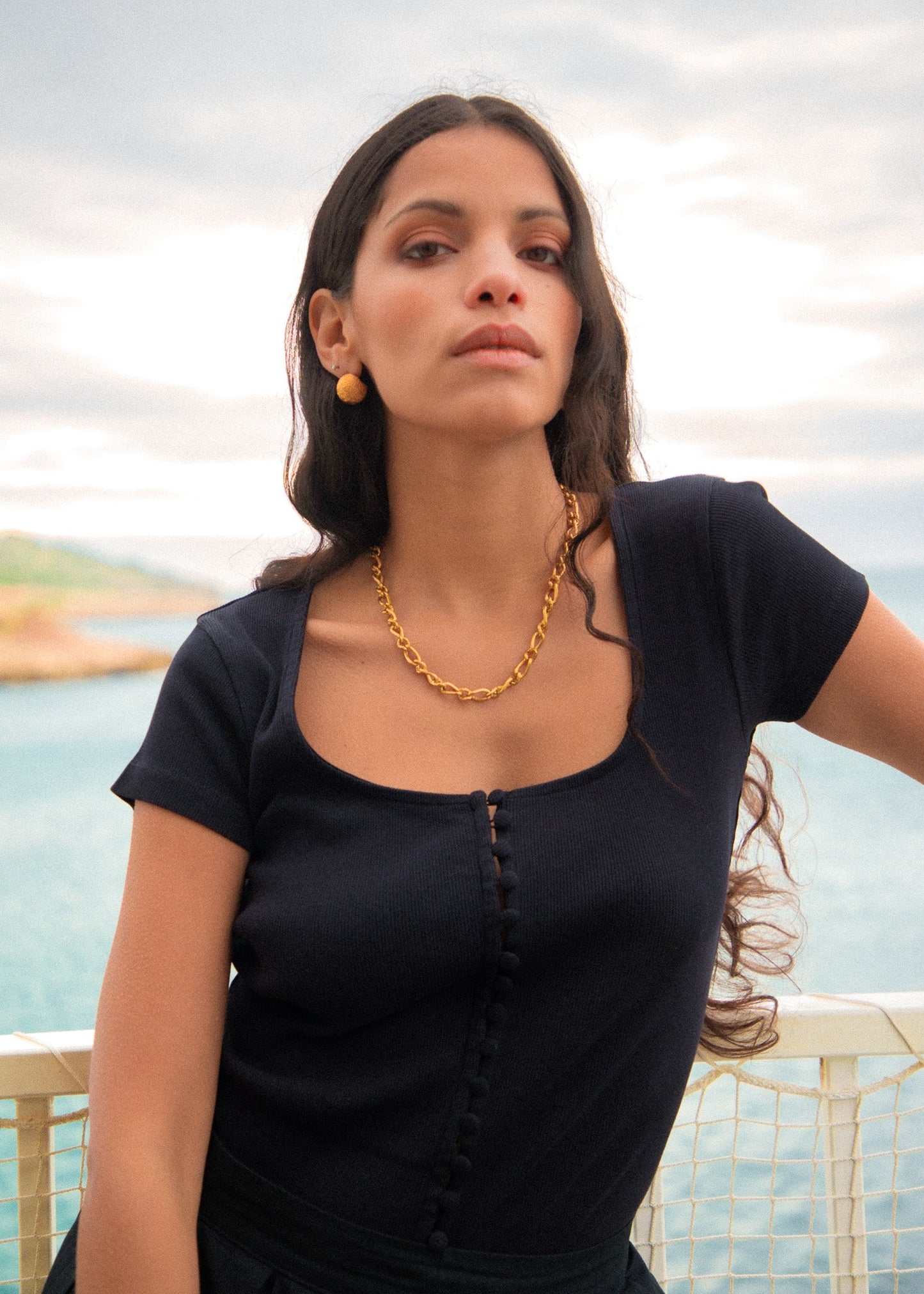 Top Vera noir