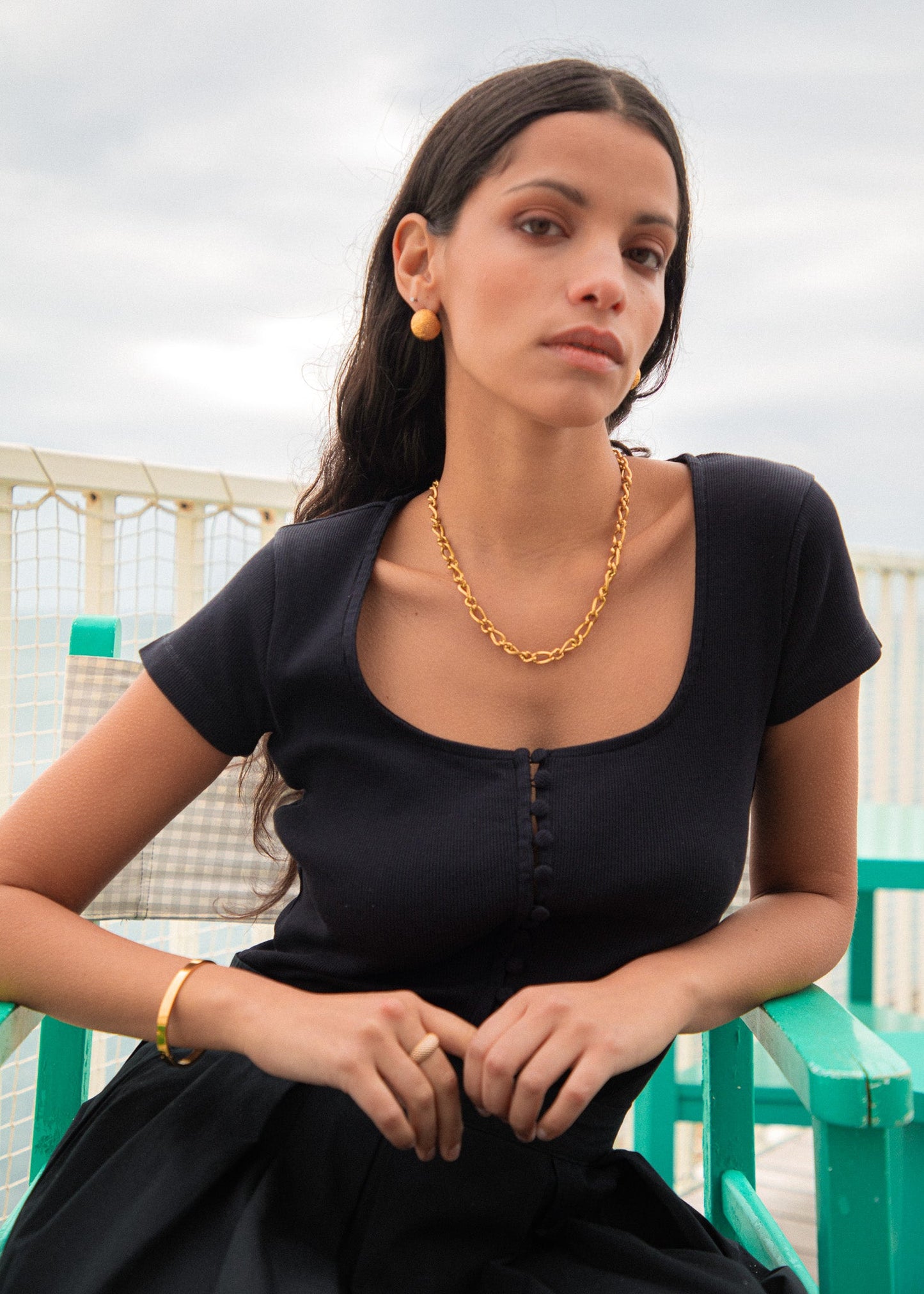 Top Vera noir