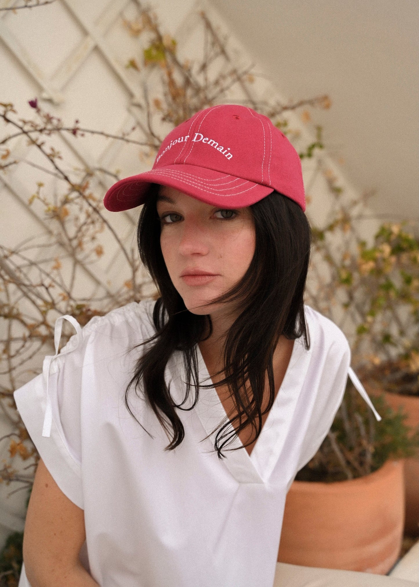 Casquette fuchsia