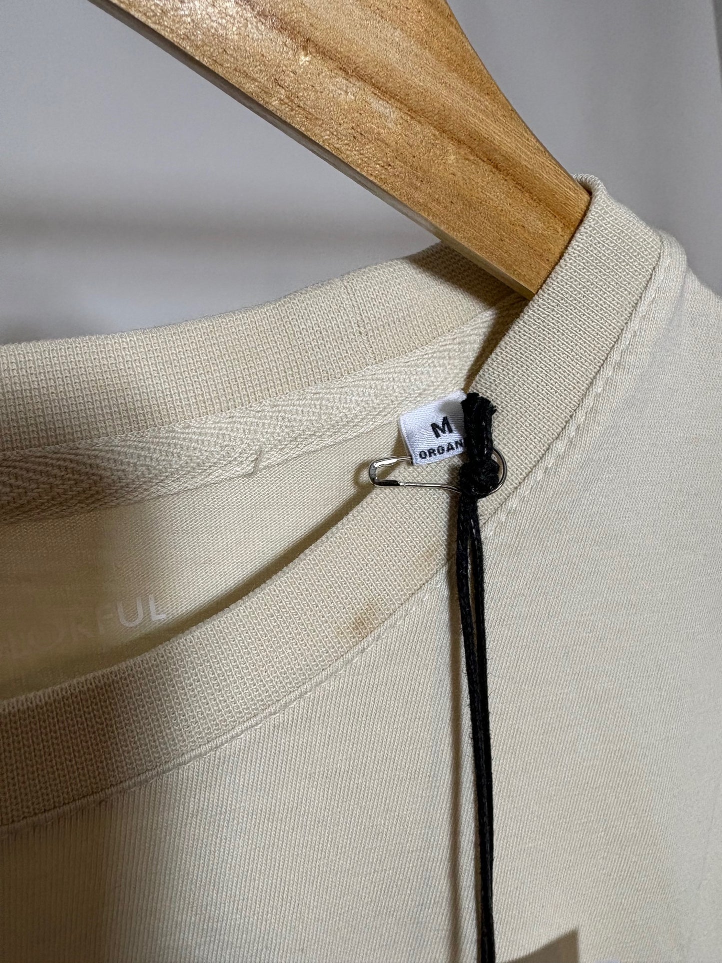 T-shirt en coton bio | écru 'Ivory white'