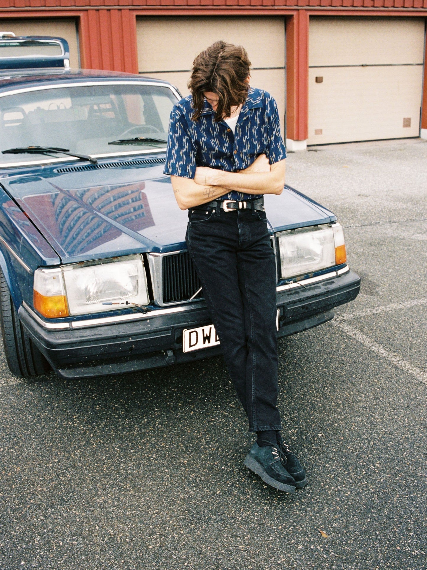 Jean slim en coton biologique | noir "solid ollie black steel - black steel"