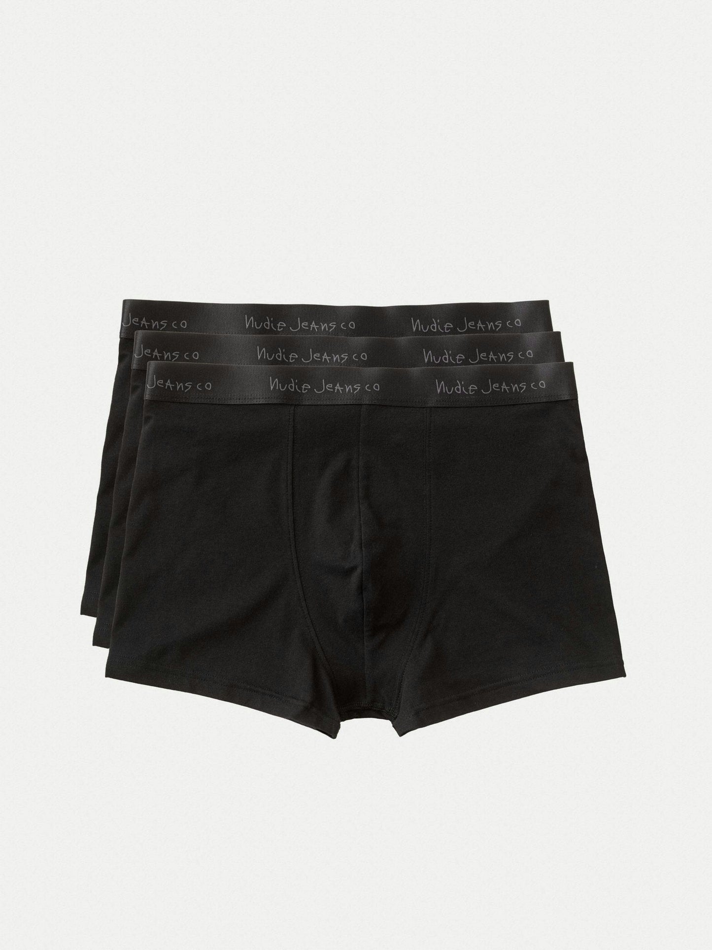 Pack 3 boxer en coton bio | noir "Boxer brief 3-pack Black"