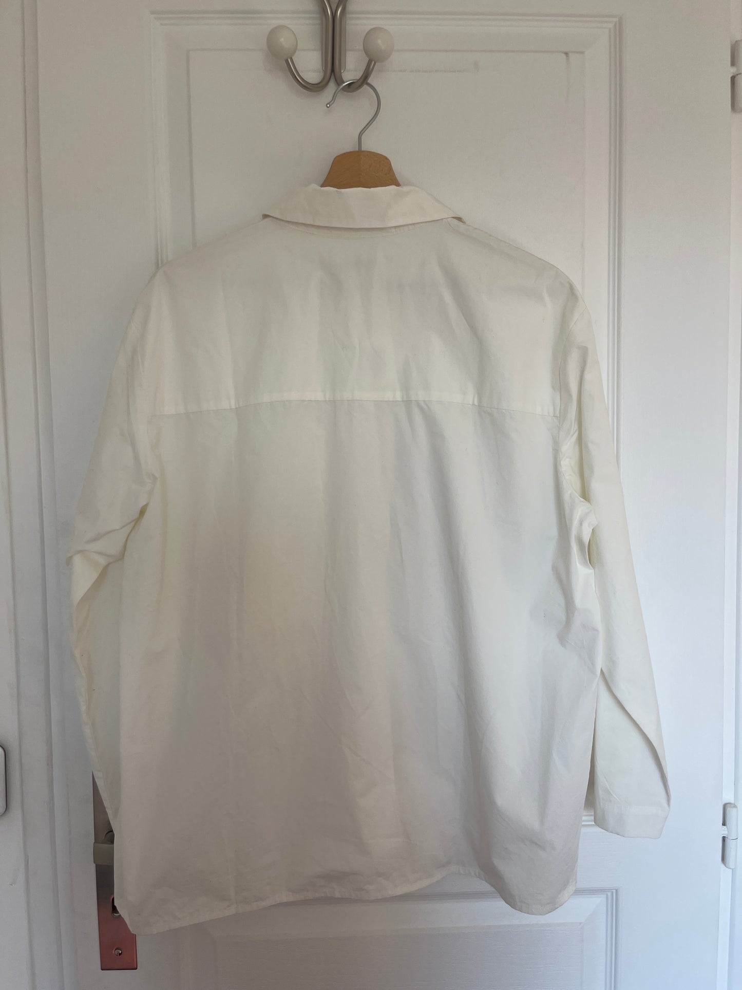Chemise en coton bio | blanc 'white marcelle blouse - white'