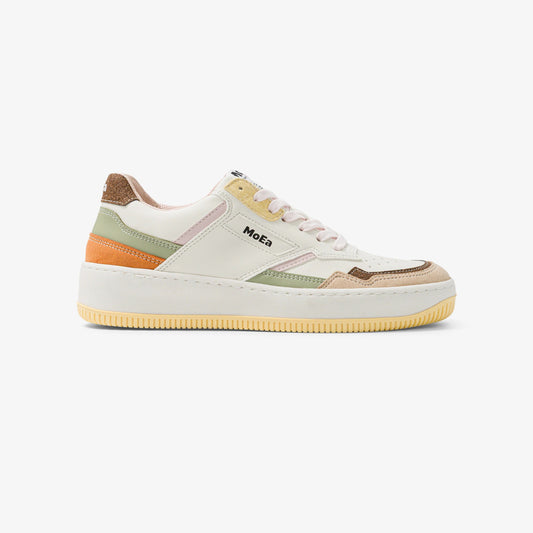 Baskets vegan | multicolore "gen1 - all-in pastel leaf "