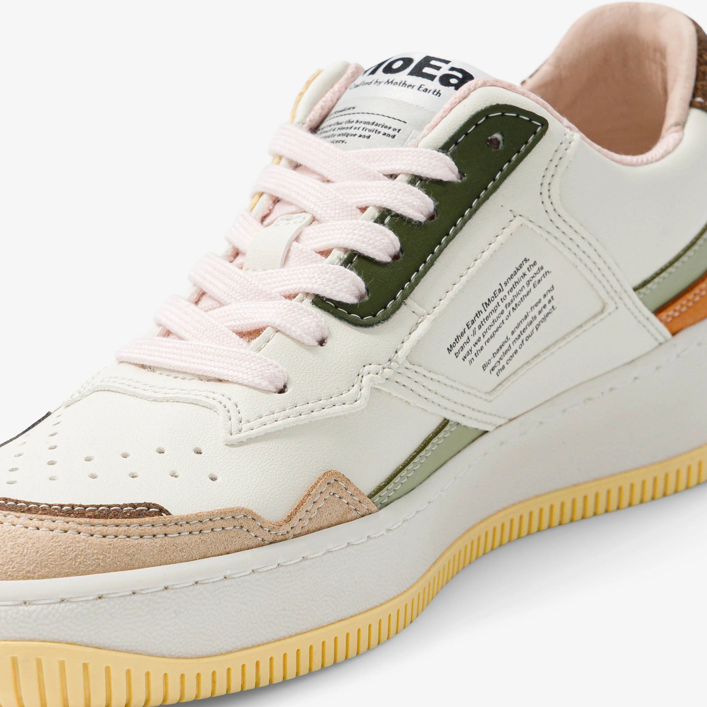 Baskets vegan | multicolore "gen1 - all-in pastel leaf "