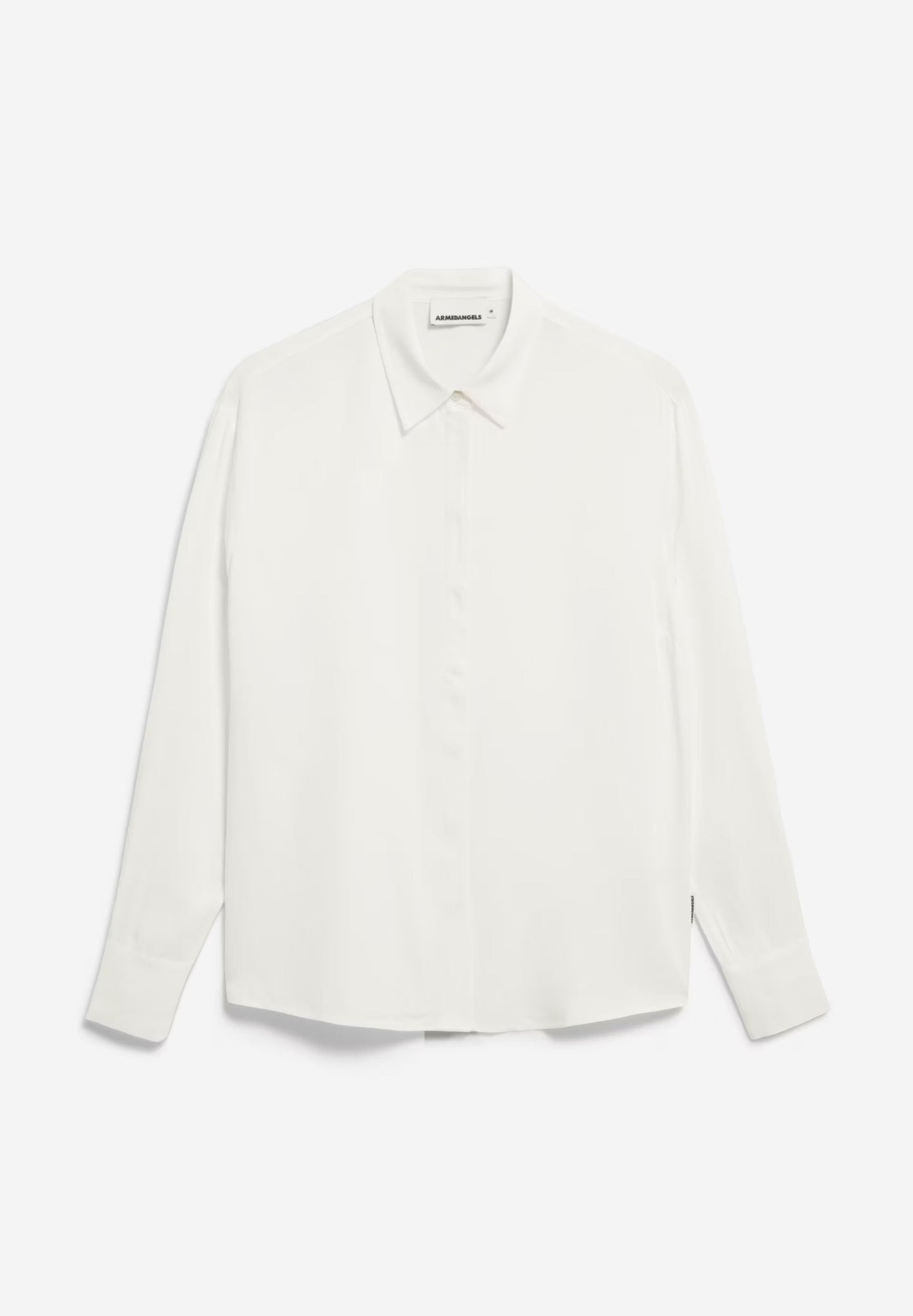 Chemise en ecovero | blanc 'larisaana longsleeve - off white'