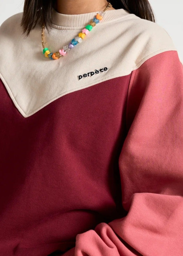 sweatshirt en coton bio | multicolore "max"