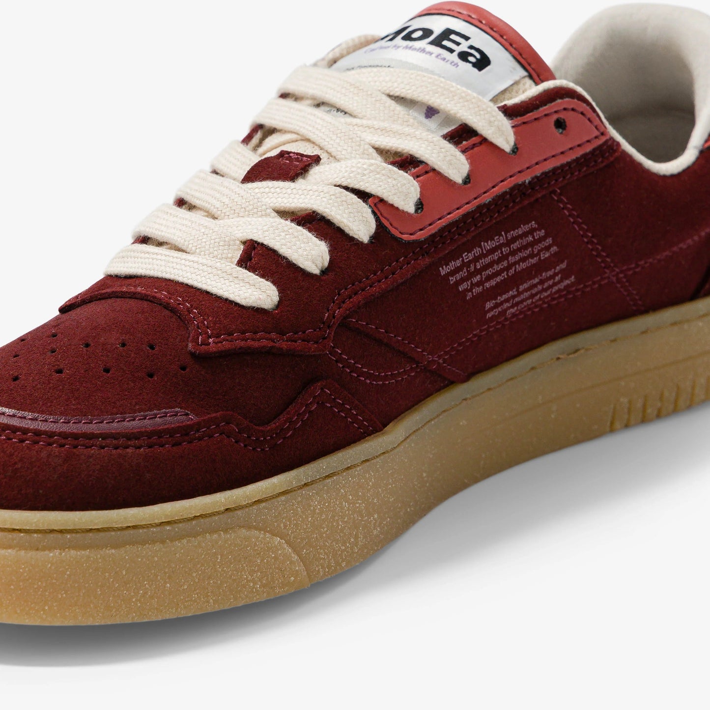 Baskets vegan | bordeaux "Gen9 - GRAPES FULL BURGUNDY SUEDE"