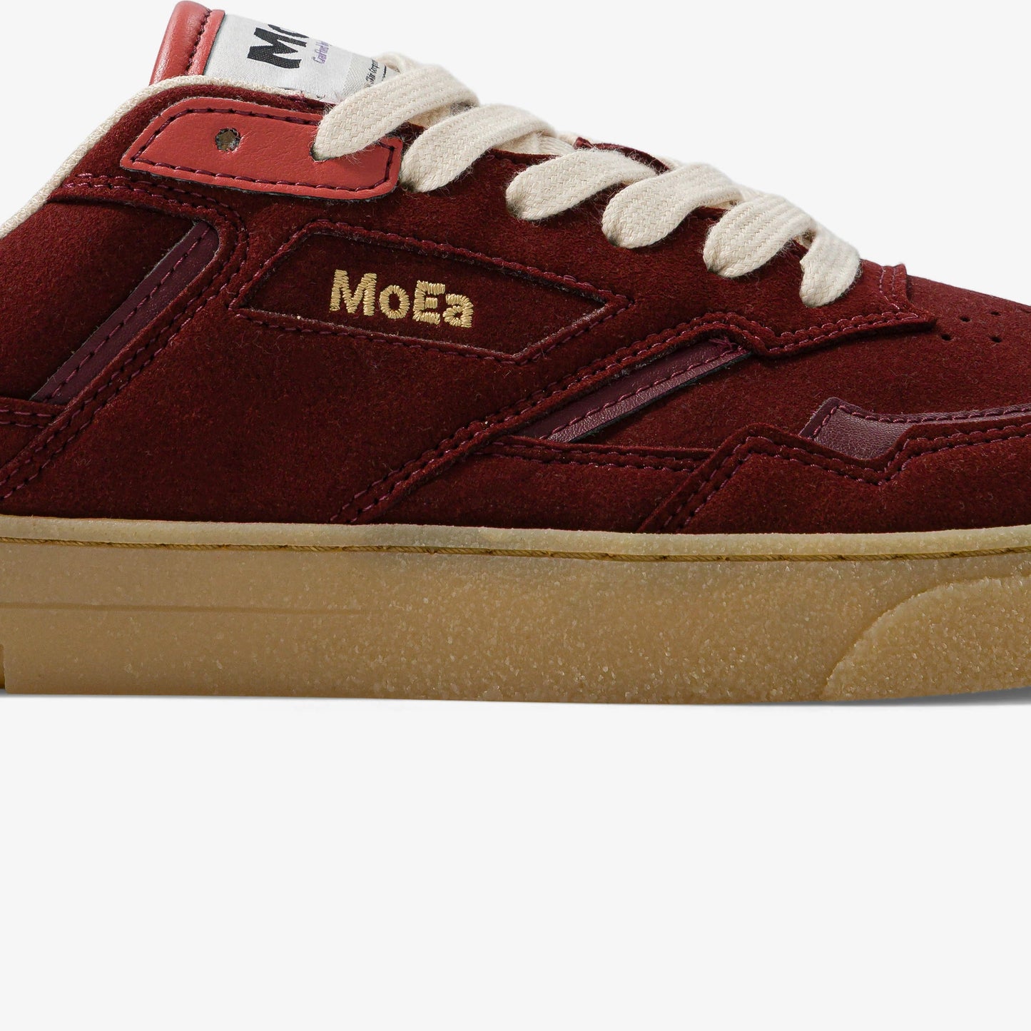 Baskets vegan | bordeaux "Gen9 - GRAPES FULL BURGUNDY SUEDE"