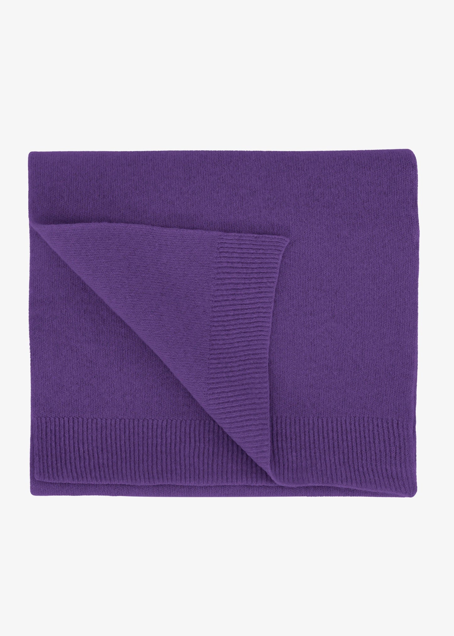Écharpe en laine mérinos recyclée | violet "ultra violet"