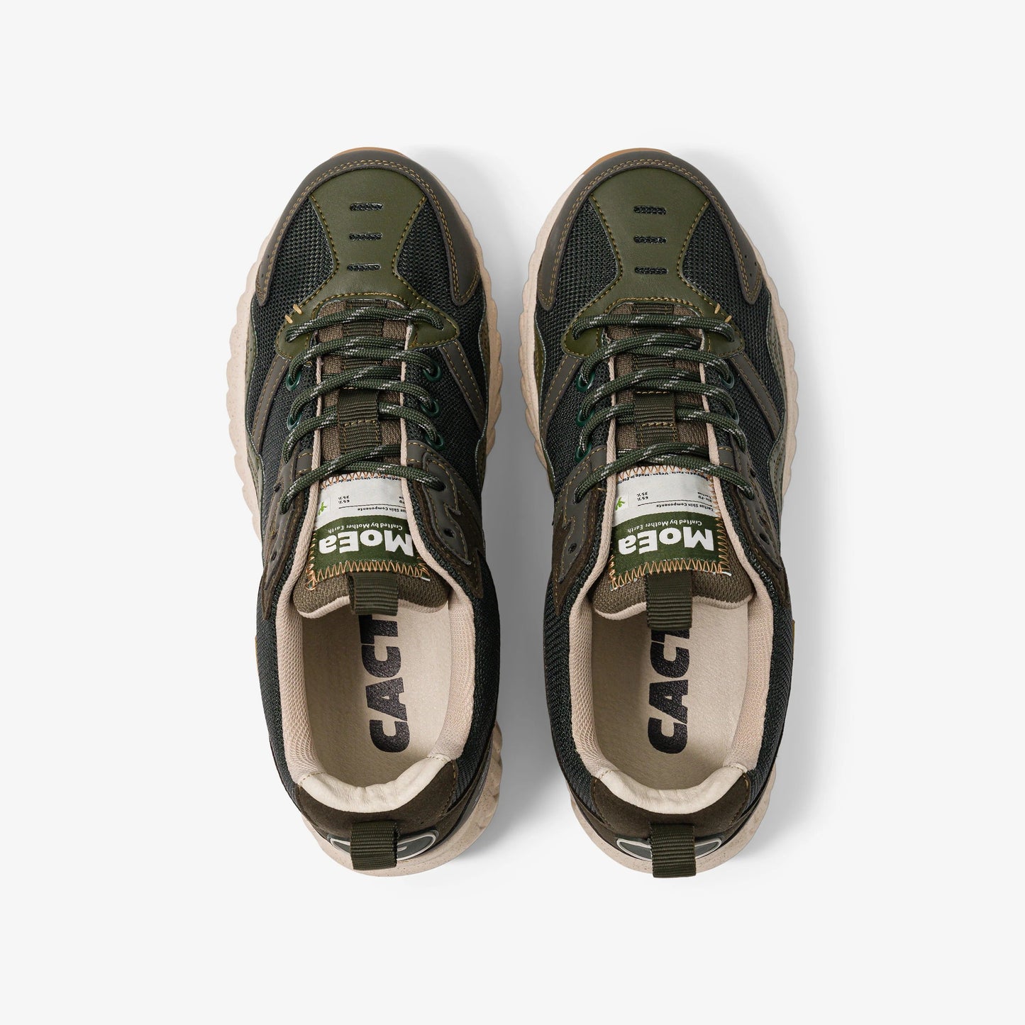 Baskets vegan | multicolore "gen7 - cactus - full khaki"